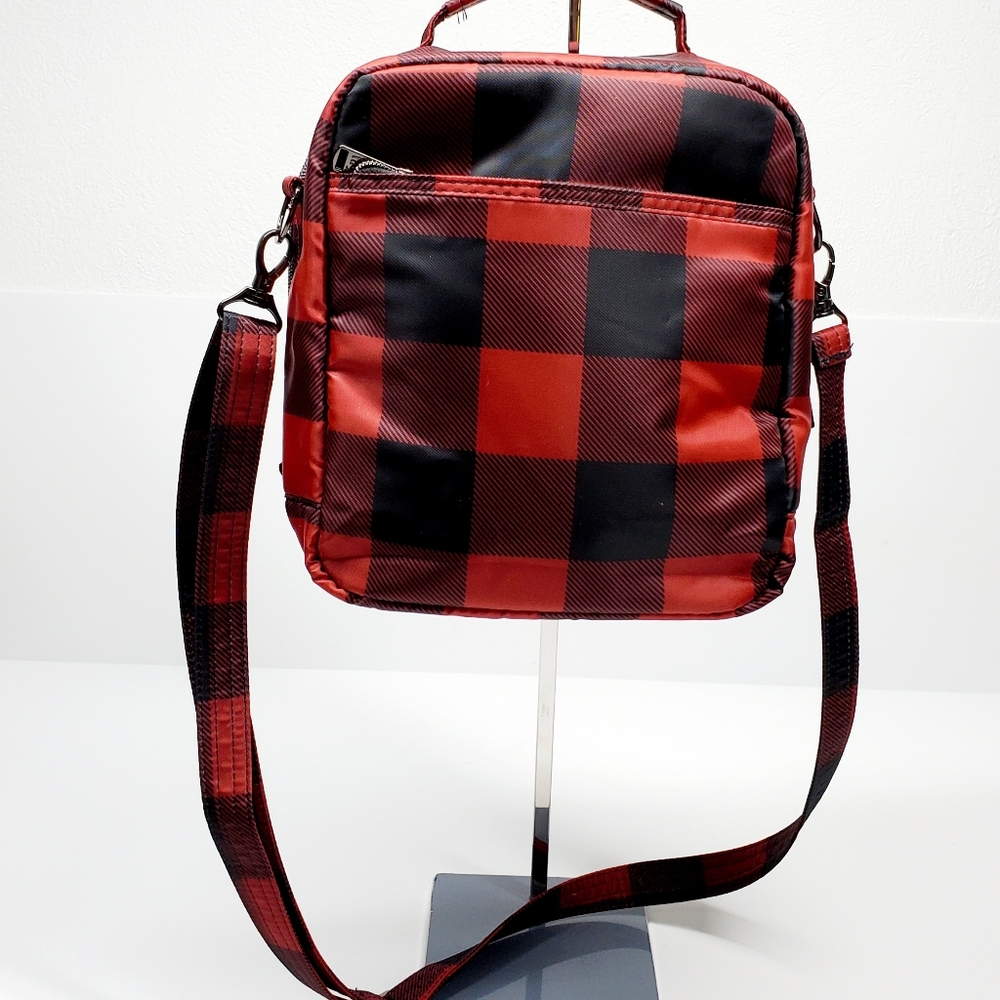 Lug Red and Black Crossbody Bag - Picture 4 of 7